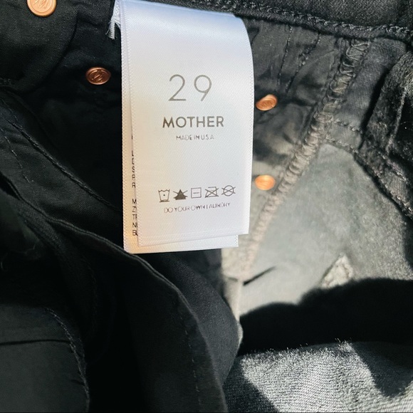 MOTHER JEANS  | High Rise The Swooner Ankle Wet Paint Designer Jeans VIDEO - Picture 11 of 11